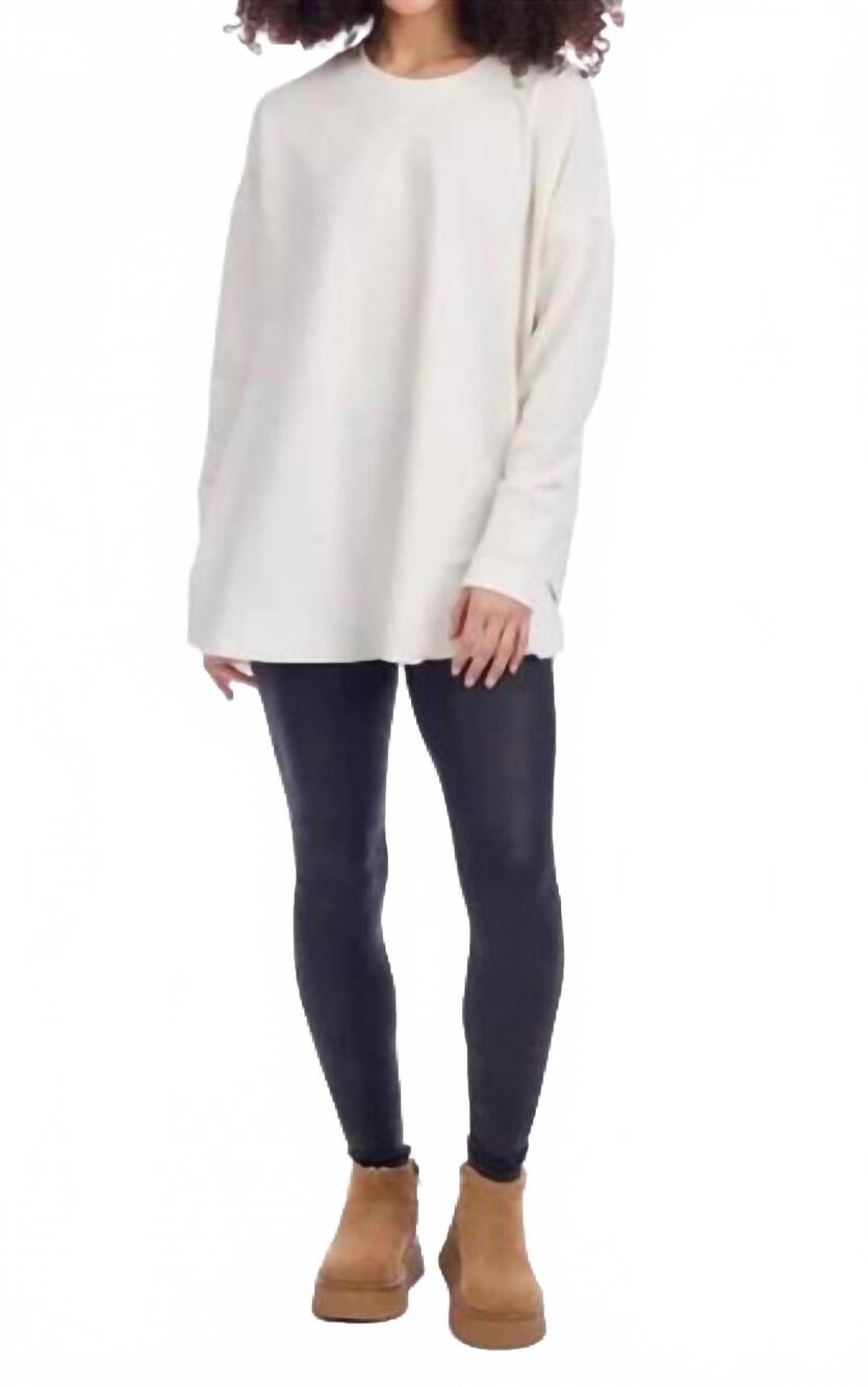 NEW MUDPIE libba swing top in cream